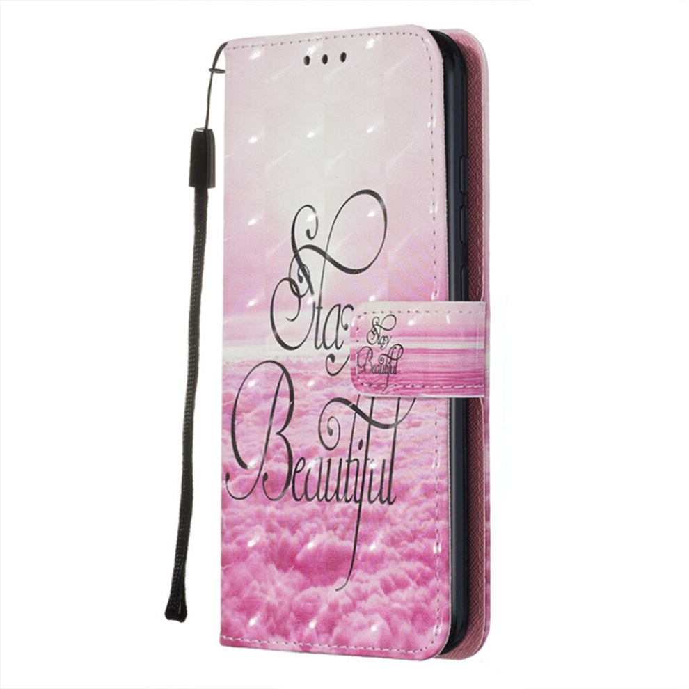 For Xiaomi Redmi 8A 3D Painting Horizontal Flip Leather Case With Holder & Card Slot & Wallet & Lanyard(Beautiful) 8881471543812