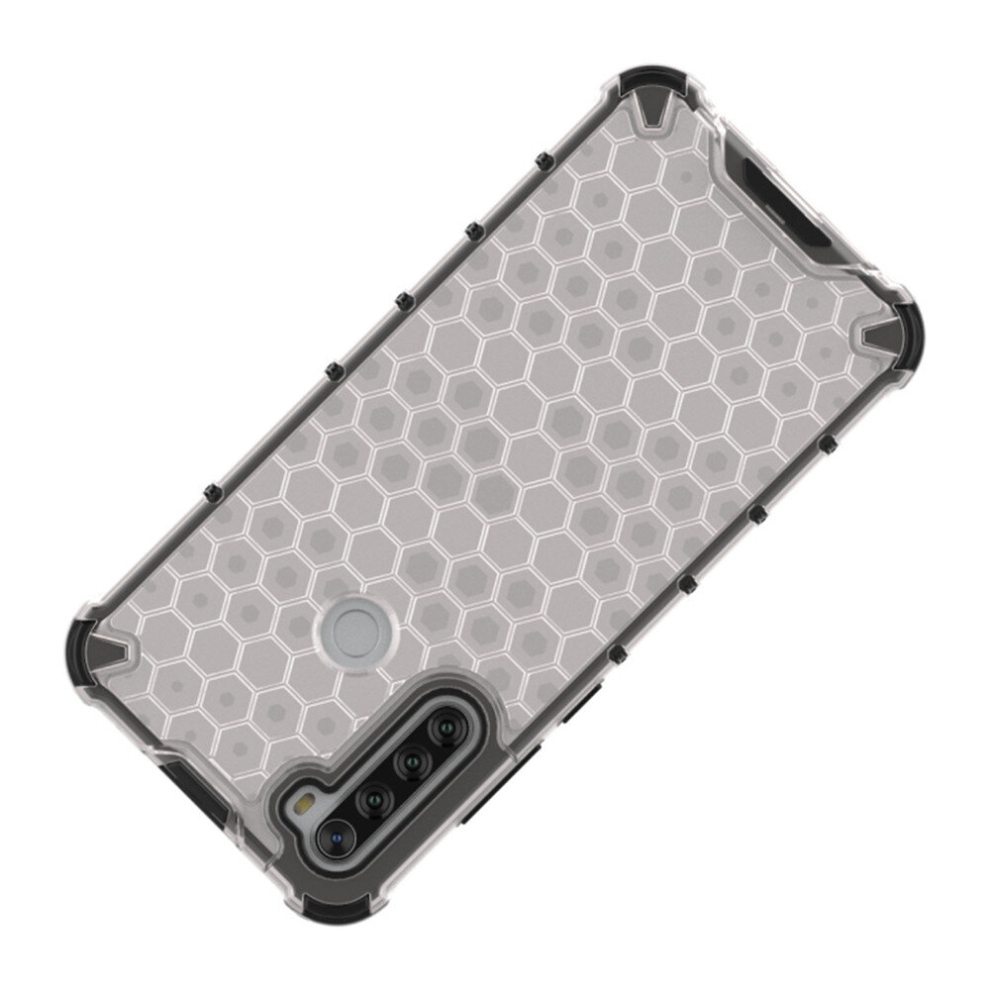 2 Pcs For Xiaomi Redmi Note 8T Shockproof Honeycomb Pc + Tpu Case 8881471539600