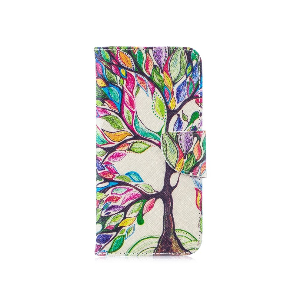 Colored Drawing Pattern Horizontal Flip Leather Case For Huawei P30 Lite,With Holder & Card Slots & Wallet(Tree Of Life) 8881471542785