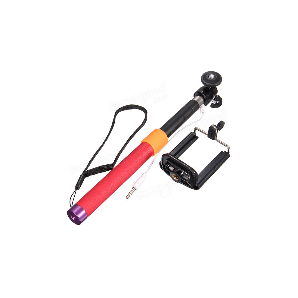 Extendable Shutter Handheld Selfie Stick Monopod 4151093613878