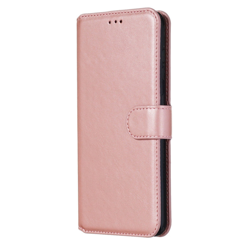 2Pcs For Nokia 6.2 Classic Calf Texture Horizontal Flip Pu Leather Case, With Holder & Card Slots & Wallet(Rose ) Gold 8881471552913
