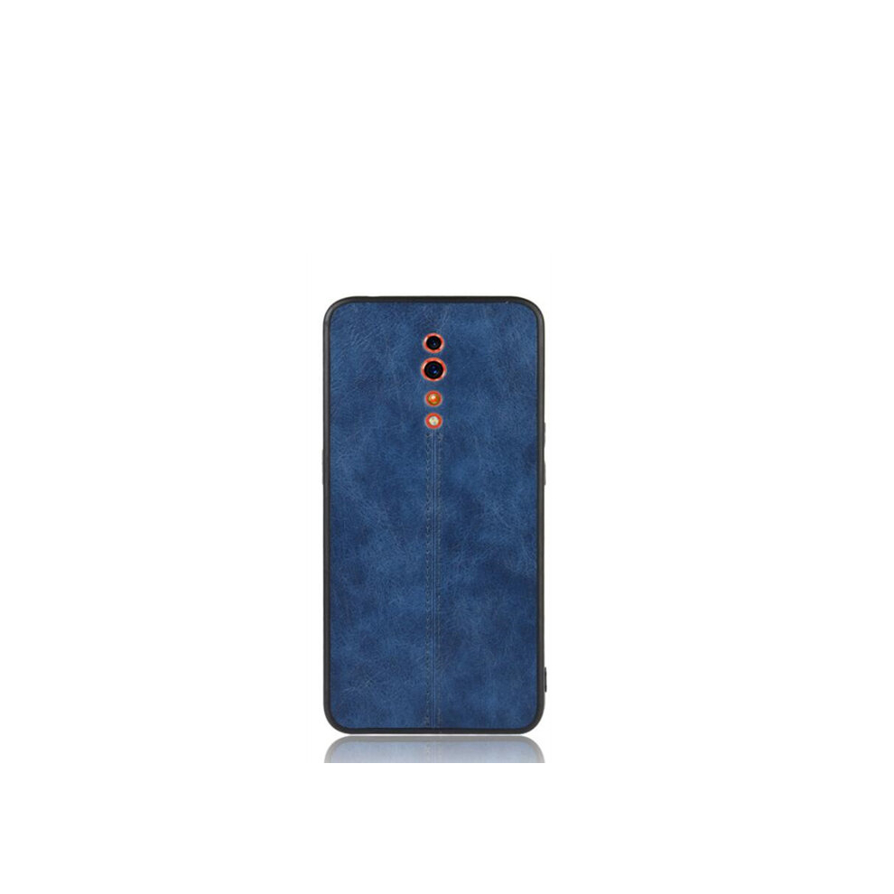 2Pcs For Oppo Reno Z Shockproof Sewing Cow Pattern Skin Pc + Pu + Tpu Case 8881471552975
