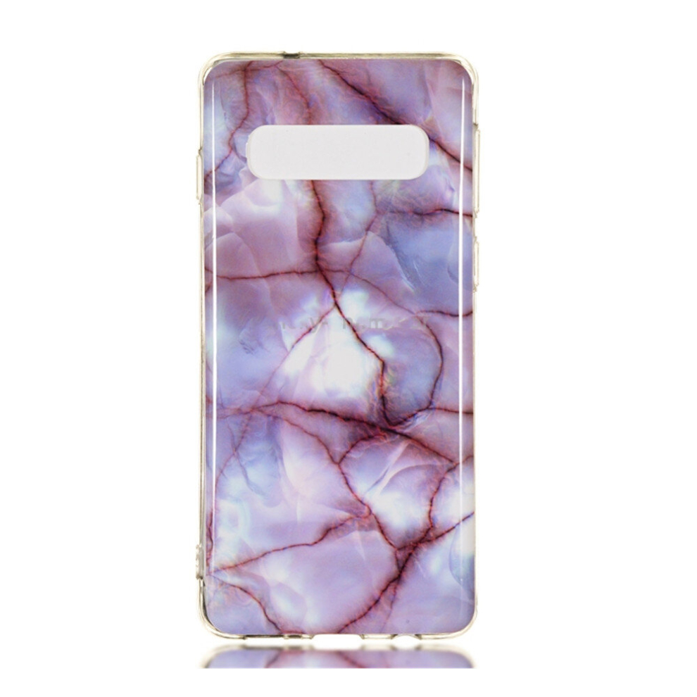 2Pcs Marble Pattern Soft Tpu Case For Galaxy S10 8881471555853