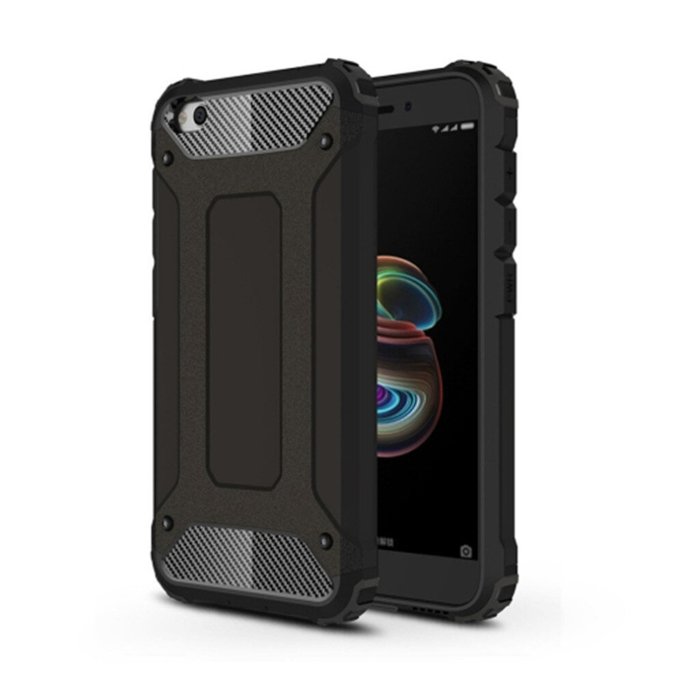 2Pcs Magic Armor Tpu + Pc Combination Case For Xiaomi Redmi Go (Black) Black 8881471552074