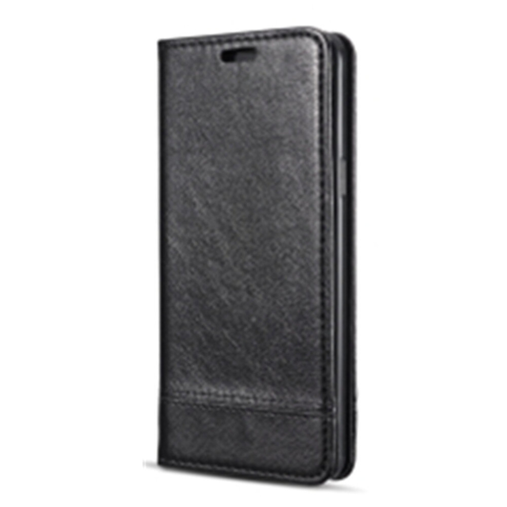 Double-Sided Absorption Splicing Horizontal Flip Leather Case For Galaxy S9 Plus, With Holder & Card Slots & Lanyard (Black) Black 8881471552838