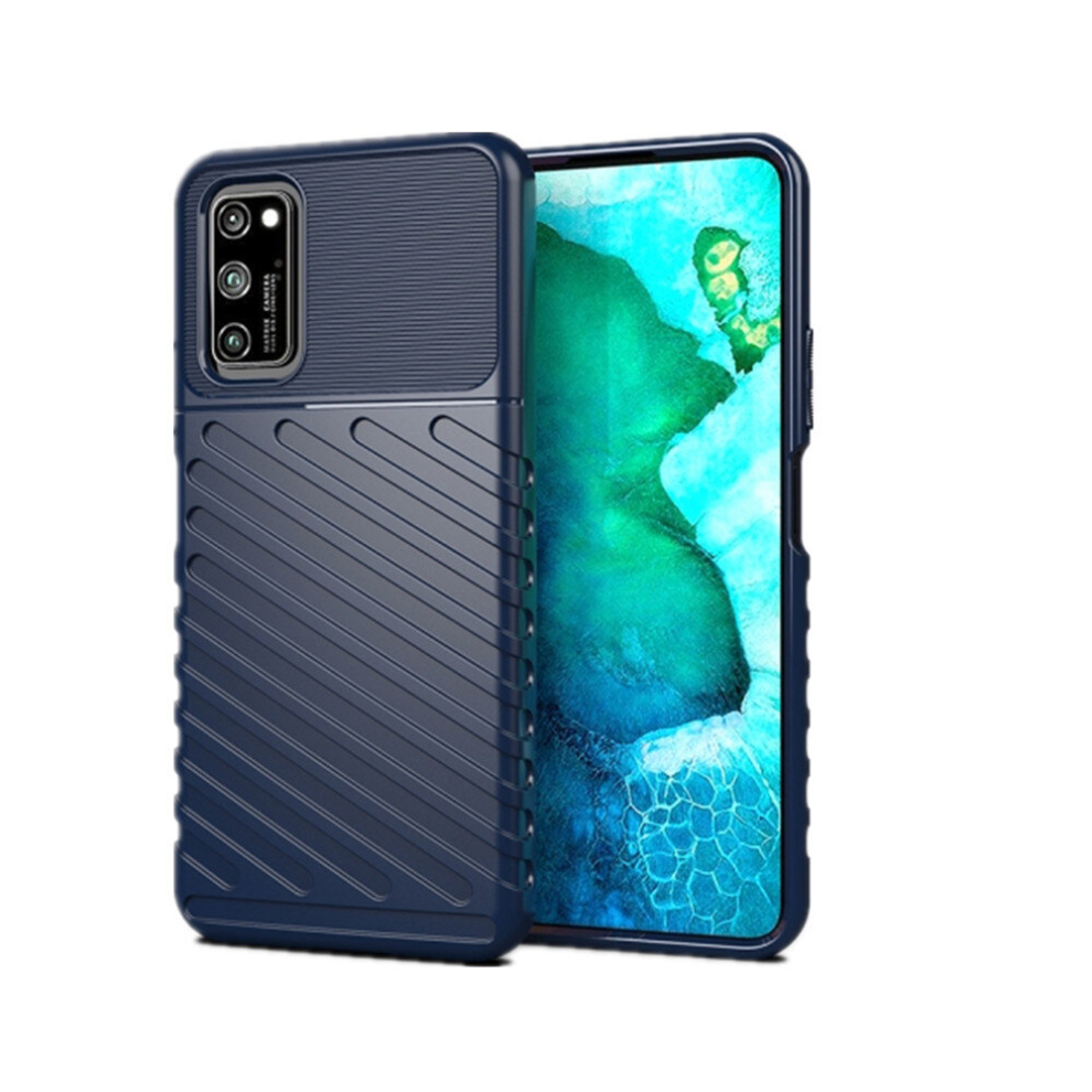 For Huawei Honor V30 Shockproof Tpu Soft Case(Blue) Blue 8881471552906