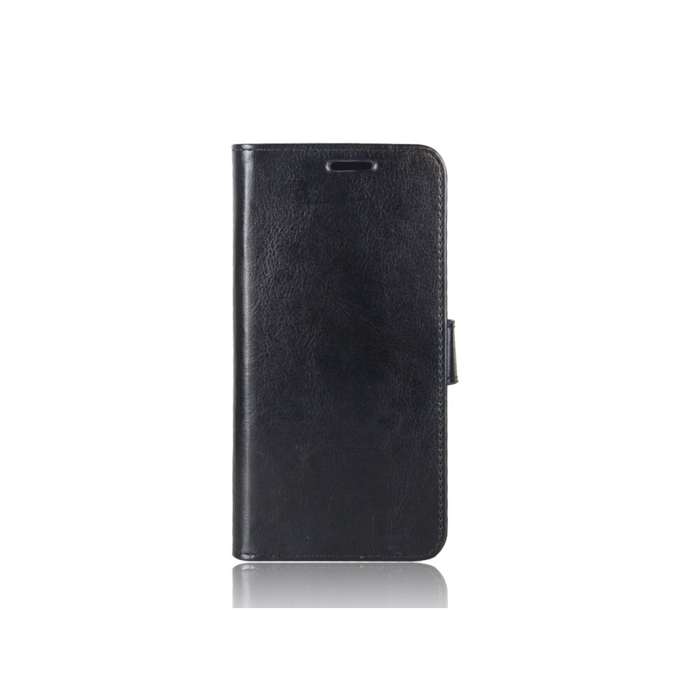 For Oppo Reno3 R64 Texture Single Horizontal Flip Protective Case With Holder & Card Slots & Wallet& Photo Frame(Black) Black 8881471545564