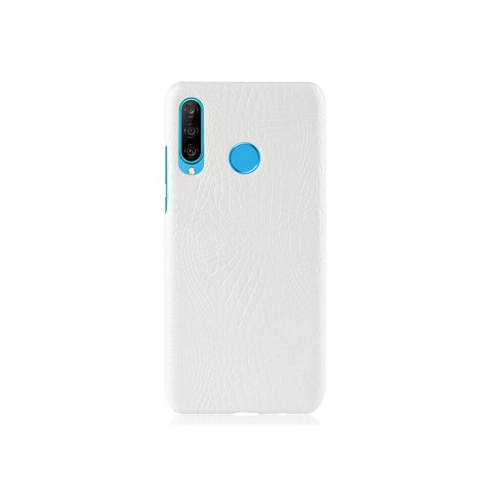 2Pcs Shockproof Crocodile Texture Pc + Pu Protective Case For Galaxy M30 8881471556195
