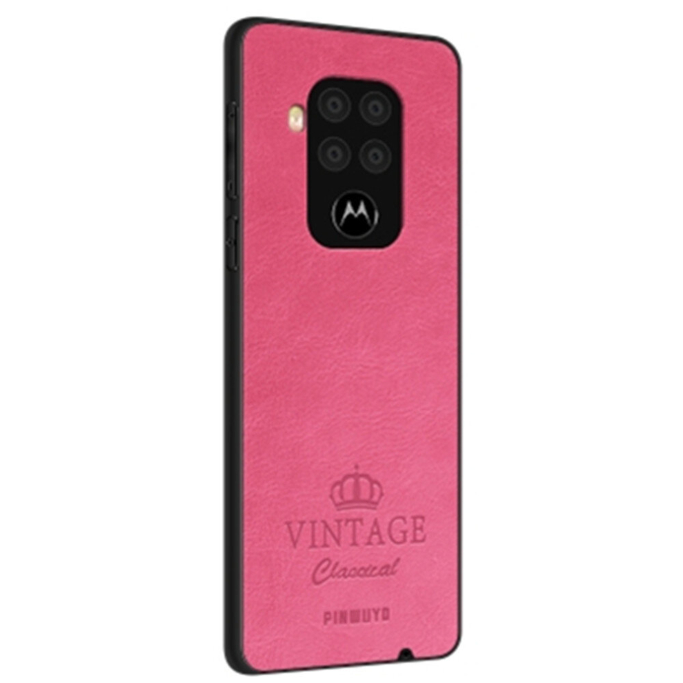 For Moto P50note/One Zoom/One Pro Classical Leather, Pc + Tpu + Pu Leather Waterproof And Anti-Fall All-Inclusive Protective Shell(Red) Red 8881471545489