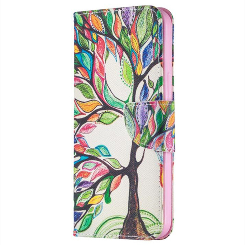 Colored Drawing Pattern Horizontal Flip Leather Case For Redmi 6/6A,With Holder & Card Slots & Wallet(Tree Of Life) 8881471556706