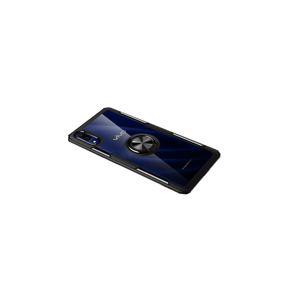 Scratchproof Tpu + Acrylic Ring Bracket Protective Case For Vivo X23 8881471555273