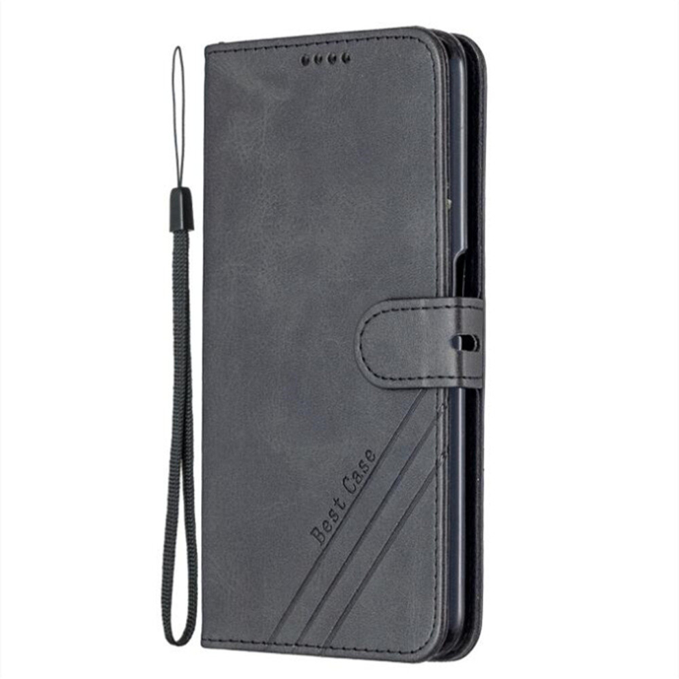 For Oppo Realme 6 Pro Stitching Style 2-Color Cow Texture Horizontal Flip Pu Leather Case With Holder & Card Slot & Lanyard(Red) Red 8881471552517