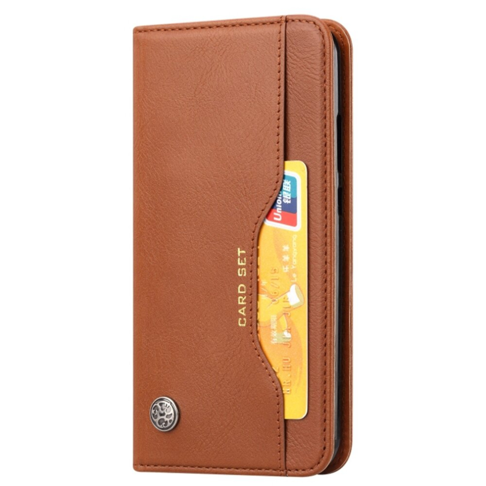 Knead Skin Texture Horizontal Flip Leather Case For Galaxy A20e, With Photo Frame & Holder & Card Slots & Wallet(Brown) Brown 8881471554221