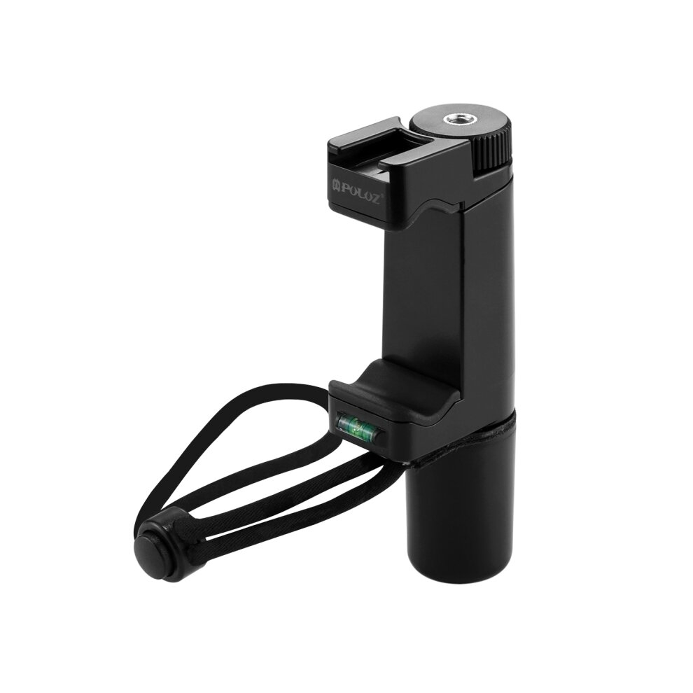 Vlogging Live Broadcast Handheld Grip Selfie Rig Stabilizer Abs Tripod Adapter Mount With Cold Shoe Base & Wrist Strap 6913664814668
