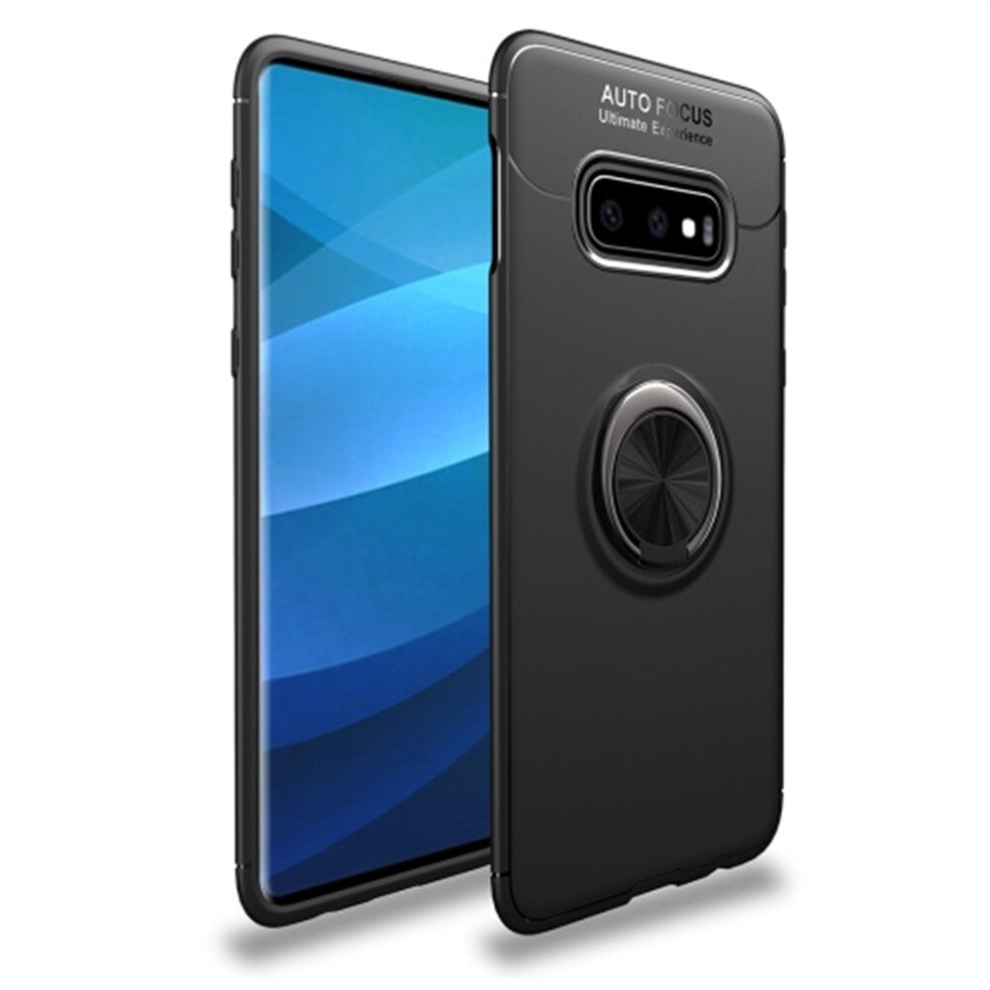 Shockproof Tpu Protective Case For Galaxy S10 E, With Invisible Holder(Black) Black 8881471548626