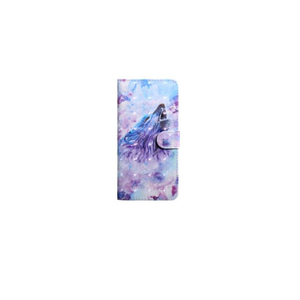 3D Painting Pattern Coloured Drawing Horizontal Flip Tpu + Pu Leather Case For Galaxy A6 (2018) 8881471555549