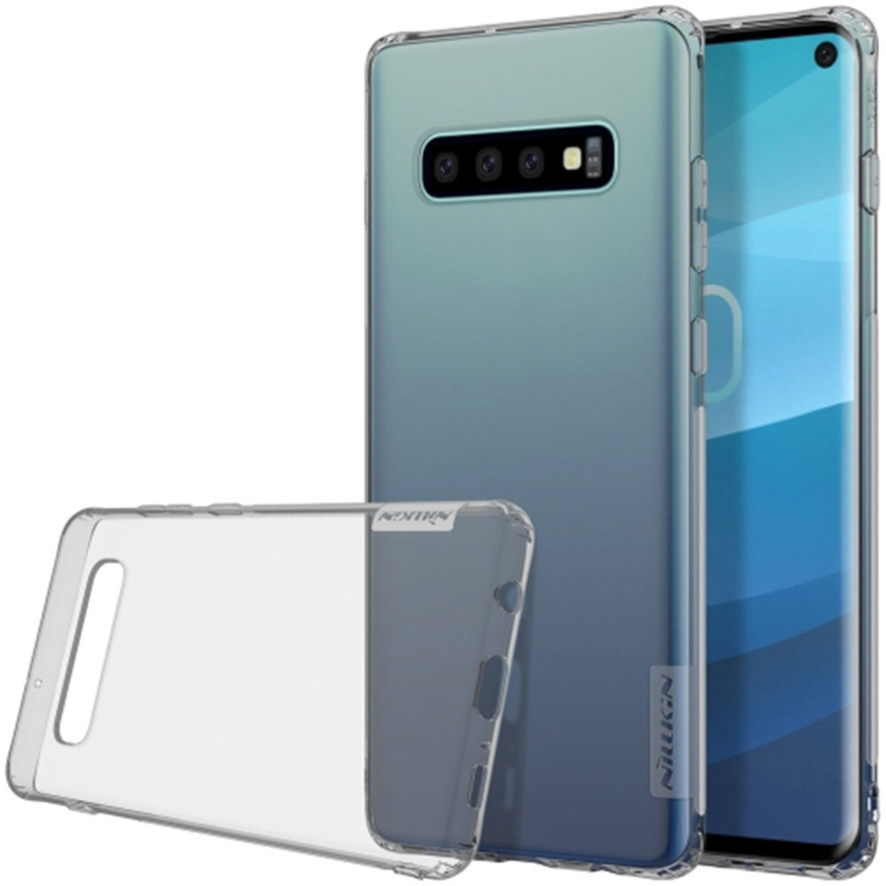 Nature Tpu Transparent Soft Case For Galaxy S10 (Grey) Grey 8881471548633