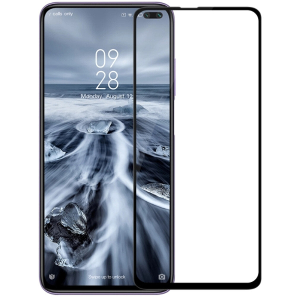 For Xiaomi Redmi K30 Mocolo 0.33Mm 9H 3D Full Glue Tempered Glass Film(Black) Black 8881471528369