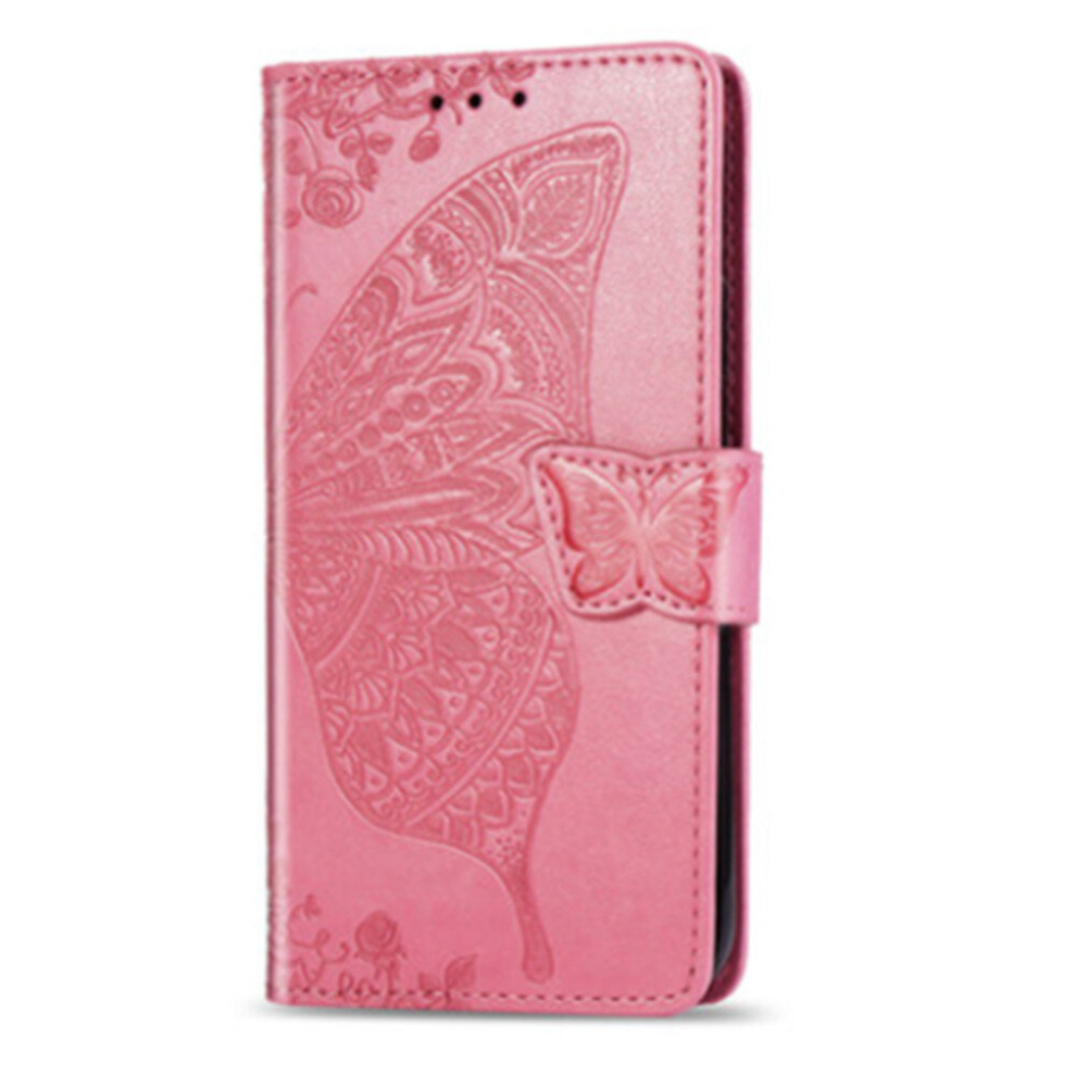 Butterfly Love Flowers Embossing Horizontal Flip Leather Case For Huawei P30 Lite / Nova 4E, With Holder & Card Slots & Wallet & Lanyard (Pink) Pink 8881471552661
