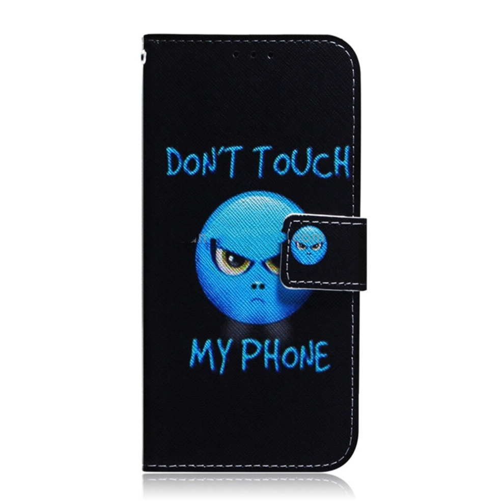Anger Pattern Coloured Drawing Horizontal Flip Pu Leather Case For Motorola Moto G7 Power, With Holder & Card Slots & Wallet 8881471554658