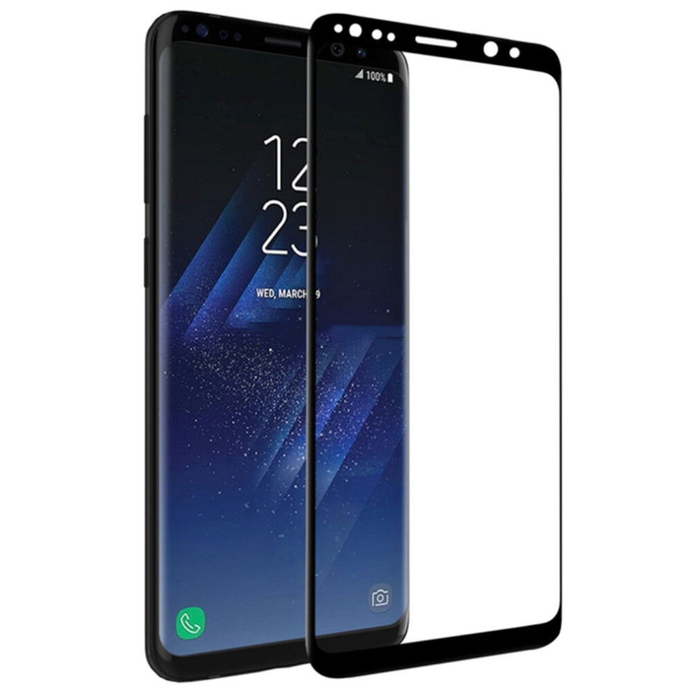 For Galaxy S9+ Cp+Max 0.3Mm 9H Surface Hardness 3D Curved Edge Tempered Glass Screen Protector 8881471553958