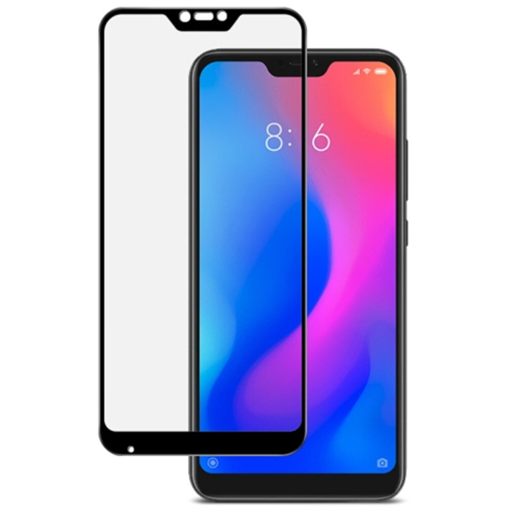 10Pcs 9H Anti Scratch Full Screen Tempered Glass Film For Xiaomi Redmi 6 Pro / Mi A2 Lite(Black) Black 8881471542495