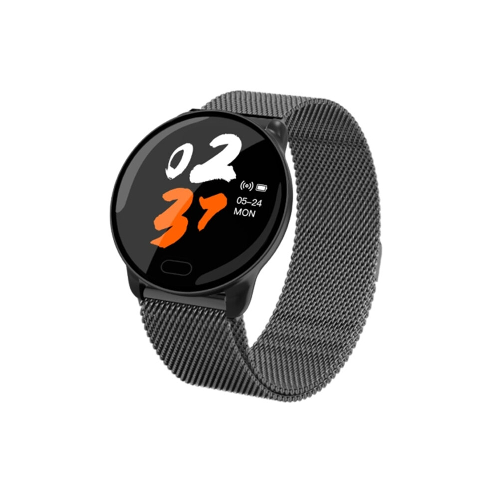 Steel Watchband Smart Bracelet Support Call Reminder/ Heart Rate Monitoring /Blood Pressure Monitoring/Blood Oxygen Monitoring 6913664820010