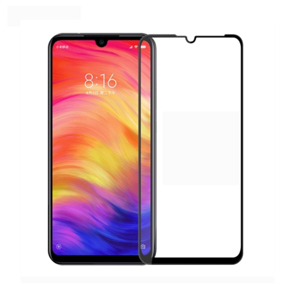 9H 3D Explosion-Proof Curved Screen Tempered Glass Film For Xiaomi Redmi Note 7 (Black) Black 8881471551763