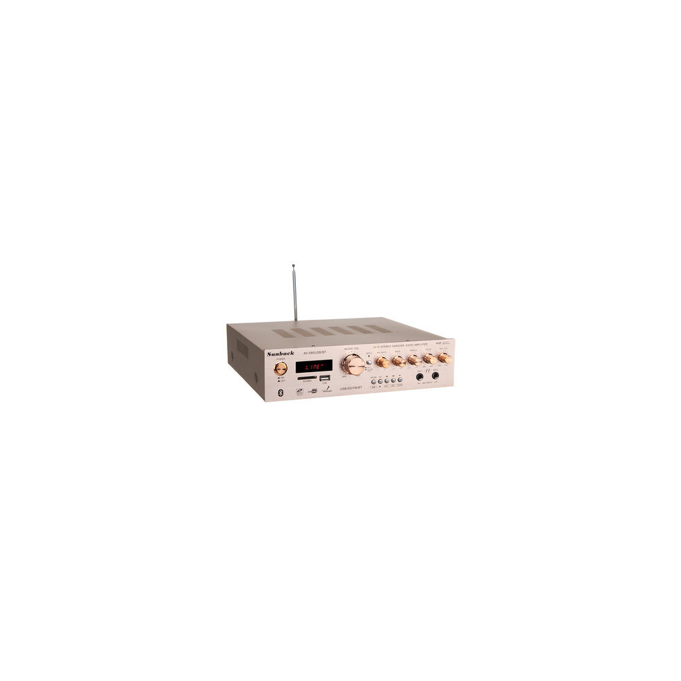 Av-580Usb/Bt Bluetooth4.0 5Ch 400W+400W+120W Amplifier Support Sd Card Usb Fm Microphone 6441594790740