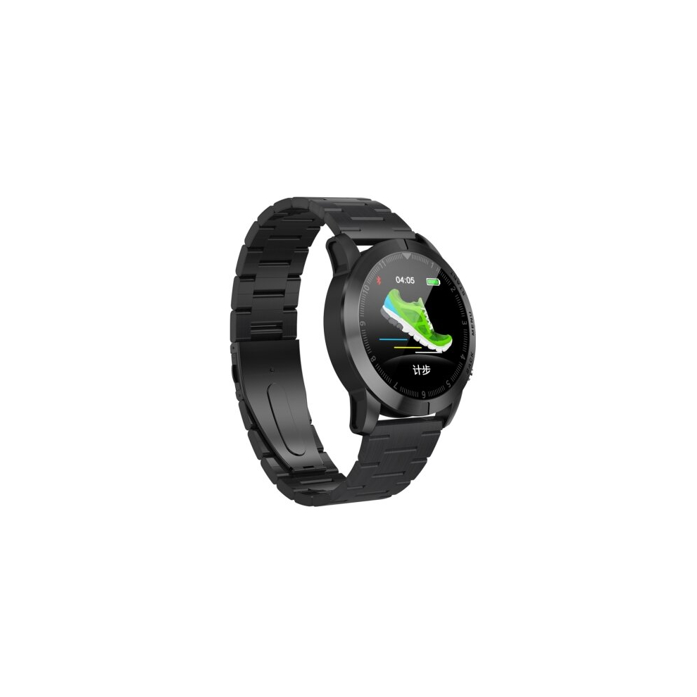S10 1.3 Inches Tft Color Screen Smart Bracelet Ip68 Waterproof, Steel Watchband, Support Call Reminder /Heart Rate Monitoring /Sleep Monitoring /Multi 6913664822854