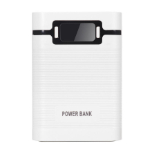 DIY Portable 10000mAh Power Bank Case With OLED Display For Samsung S8 iphoneX 8/8Plus Xiaomi mi5 mi6
