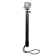 Waterproof Aluminum Alloy Retractable Handheld Selfie Stick Monopod for DJI Osmo Action, GoPro NEW HERO /HERO7 /6 /5 /5 Session /4 Session /4 /3+ /3 /
