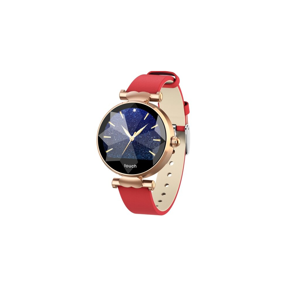 B80 1.04 Inch Ips Color Screen Smart Bracelet Ip67 Waterproof, Leather Watchband,Support Call Reminder /Heart Rate Monitoring /Blood Pressure Monitori 6913664824056