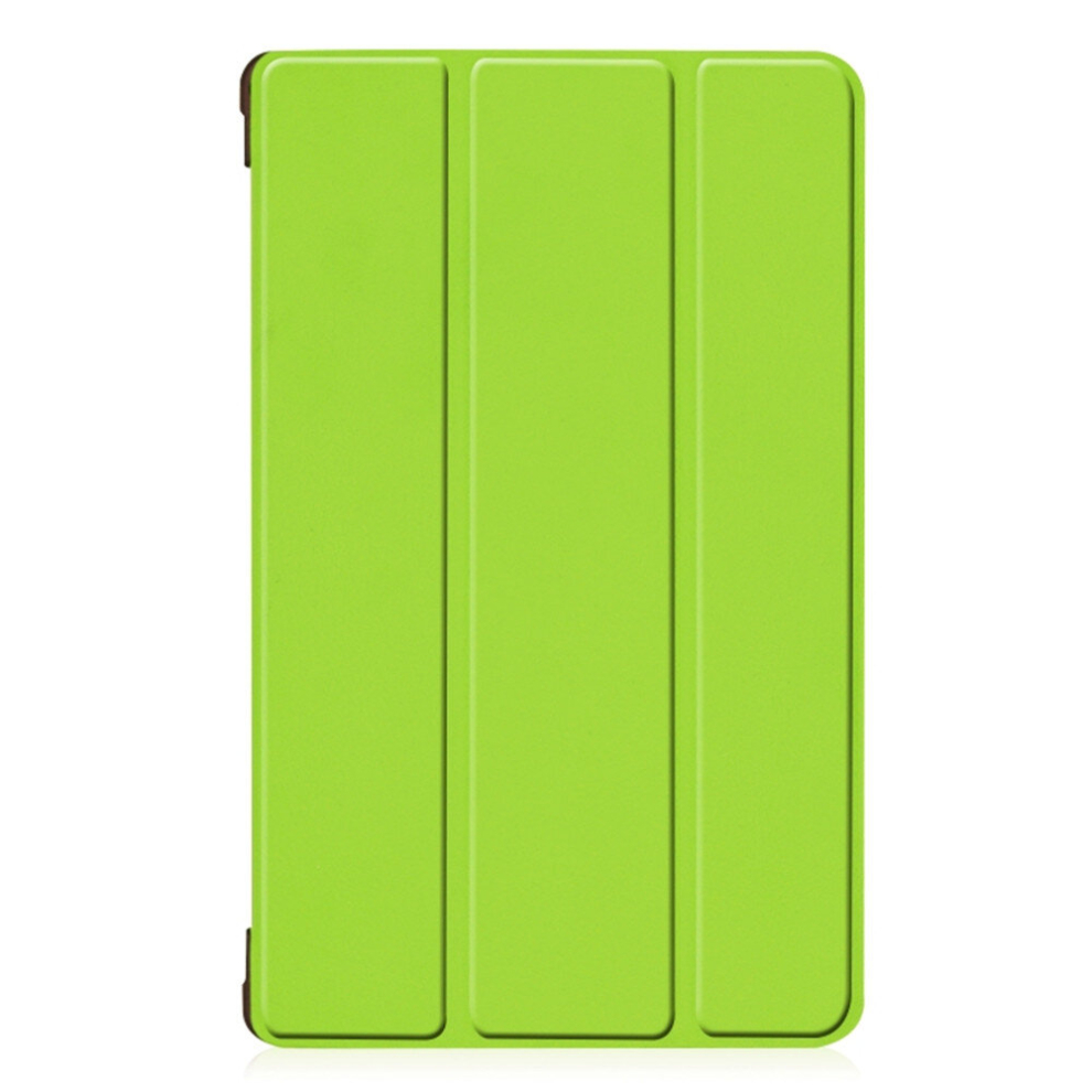 Custer Texture Colored Drawing Horizontal Flip Pu Leather Case For Huawei Mediapad M5 Lite 8.0, With Three-Folding Holder(Green) Green 8881471519886