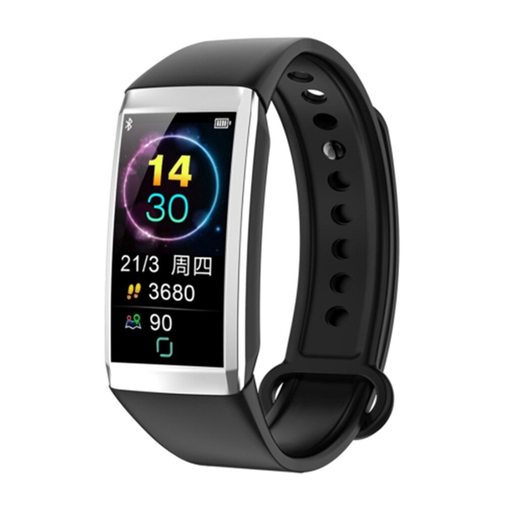 Td19 1.14 Inches Ips Screen Smart Bracelet Ip67 Waterproof, Support Call Reminder / Heart Rate Monitoring / Blood Pressure Monitoring / Sleep Monitori 6913664822588