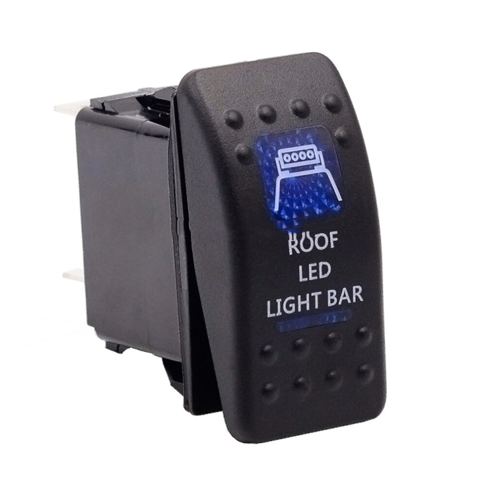 Universal Waterproof Ip66 Dc12v-24V Roof / Head Power Switch For Car Rv Marine Boat Light 6913664860740