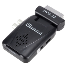 1080P Digital Satellite Receiver Hdmi Scart Dvb T2 Tv Box With Remote Control