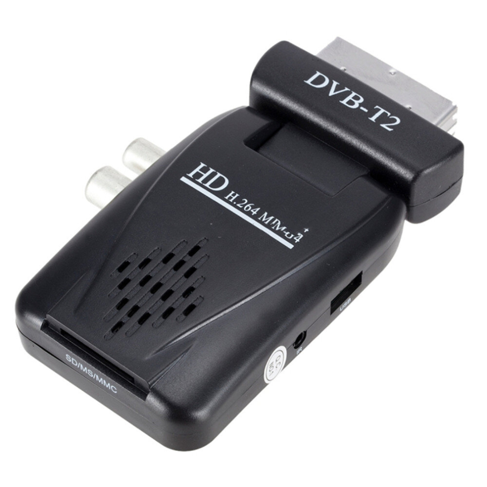 Keshen 1080P Digital Satellite Receiver Hdmi Scart Dvb T2 Tv Box With Remote Control