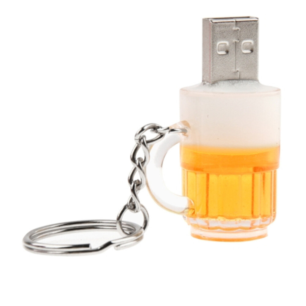 Beer Keychain Style Usb Flash Disk With 8Gb Memory 6913664844580