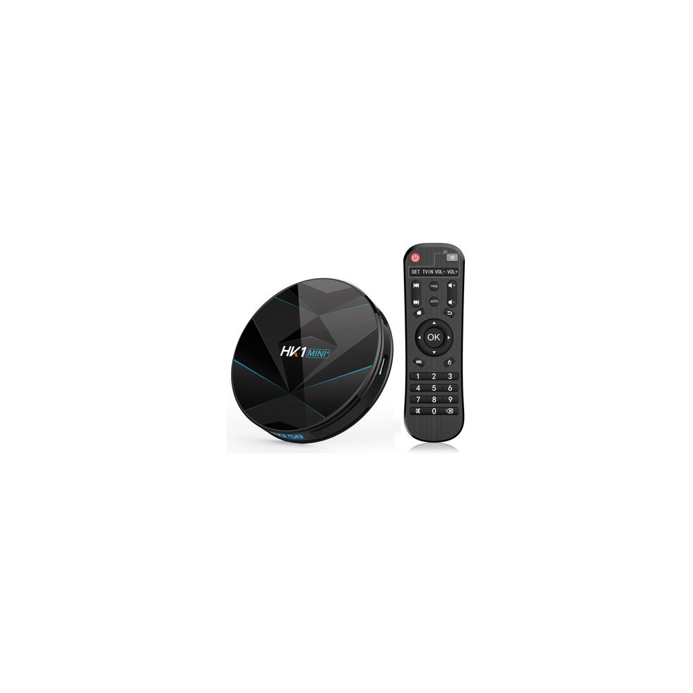 Hk1 Mini Plus Rk3318 4Gb Ddr3 Ram 64Gb Rom 5G Wifi Bluetooth 4.0 Android 9.0 H.265 Vp9 Tv Box 4151093684786