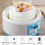 Yogurt Machine Household Automatic Glass Liner Multifunction Rice Wine Maker(Blue White) 4
