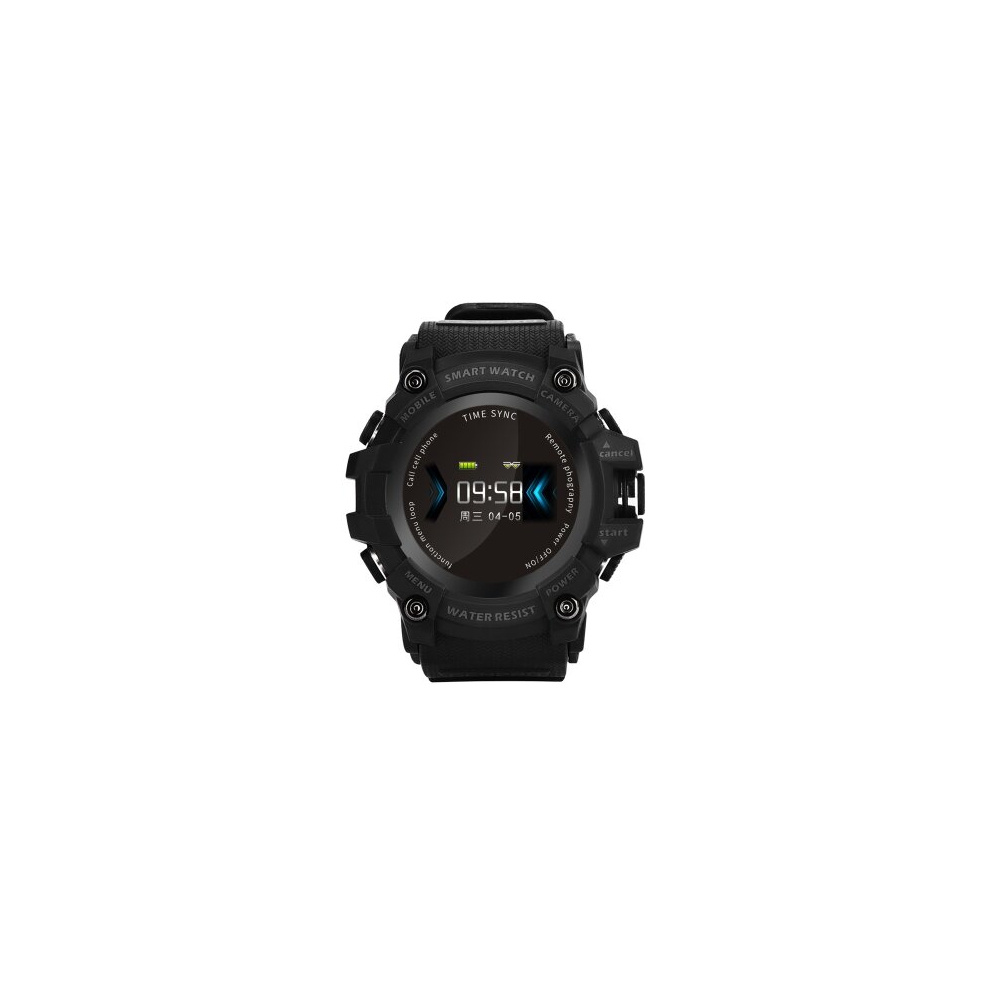 A66 0.96 Inch Ips Screen Smart Watch ,Support Call Reminder / Heart Rate Monitoring / Pedometer / Sleep Monitoring / Sedentary Reminder(Black) Black 6913664816075