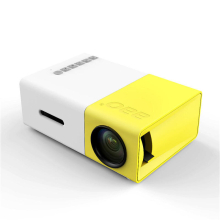 YG-300 LCD-LED-Projektor, 400–600 Lumen, 320 x 240, 800:1, unterstützt 1080P, tragbar, für Büro und Heimkino