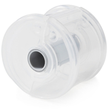 6PC Mini Tape Cutter Tapes Dispensers(Transparent)