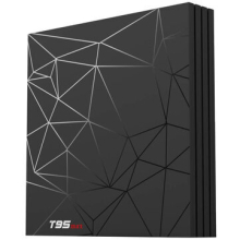 Boîtier TV T95 MAX Allwinner H6, 4 go DDR4, 32 go, WIFI 2.4 ghz, LAN 100 mbps, Android 8.1, 4K
