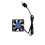 5CM Heat Sink Cooler Cooling Fan for Tablet Samrtphone Black 2