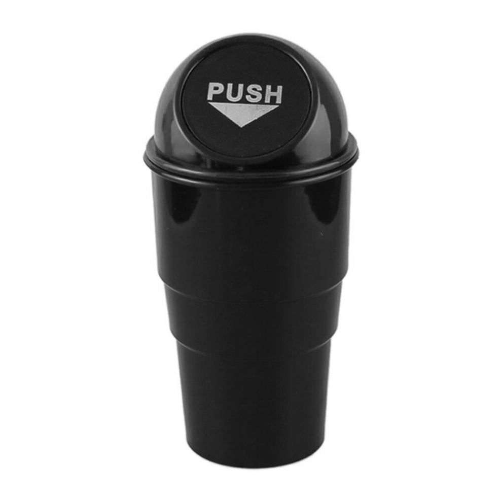 5 Pcs Universal Car Trash Bin Car Garbage Can Rubbish Dust Case Holder Automobile Storage Bucket(Black) Black 6913664846867