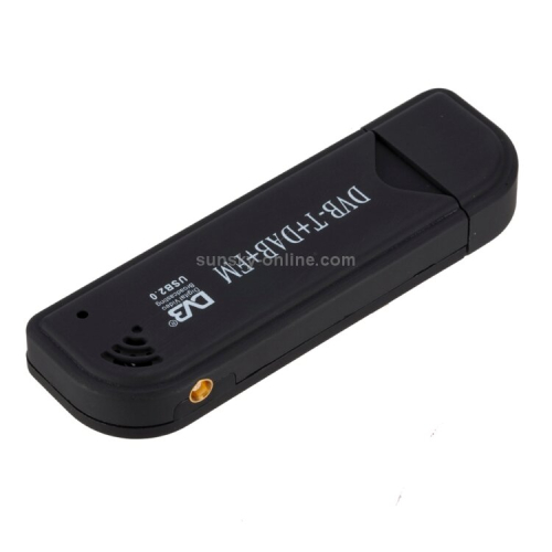 Mini Dvb-T + Dab + Fm Usb Digital Tv Dongle / Receiver Stick With Remote Control(Black) 2