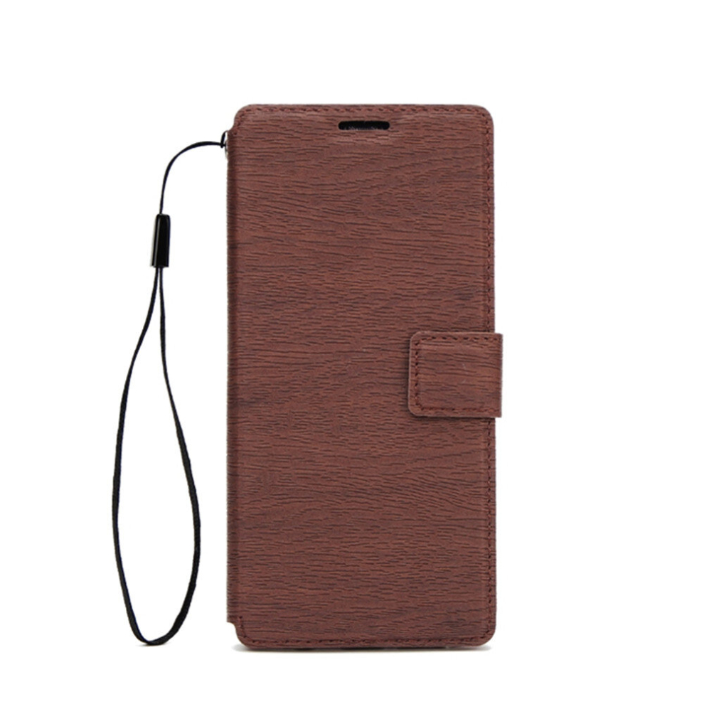For Galaxy Note8 Ultra-Thin Tree Texture Horizontal Flip Tpu + Pu Leather Case, With Card Slots & Holder & Lanyard(Brown) Brown 8881471552142