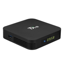 TX8 RK3318 4 Go de RAM 32 Go de ROM 5G WIFI Bluetooth 4.0 Android 9.0 Boîtier TV 4K